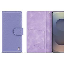 [S2B] Mia Galaxy Diary Case – Magnetic Holder, Slim Wallet Case with 9 Card Slots, 3 Bill Pockets, Wireless Charging Compatible - Made in Korea